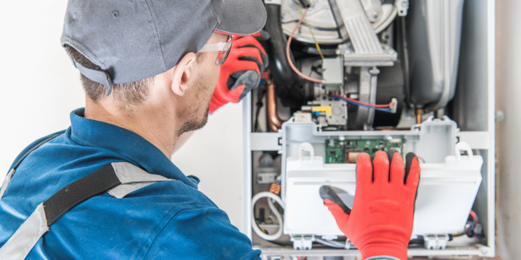 replacing a radiator in Nottinghill